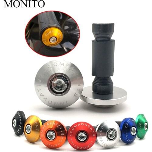 Motorcycle Handle Ends Bar Balanced Plug Slider Handlebars Cap Grips For YAMAHA vmax 1200 1700 v max tenere 700 xtz700 xjr1300