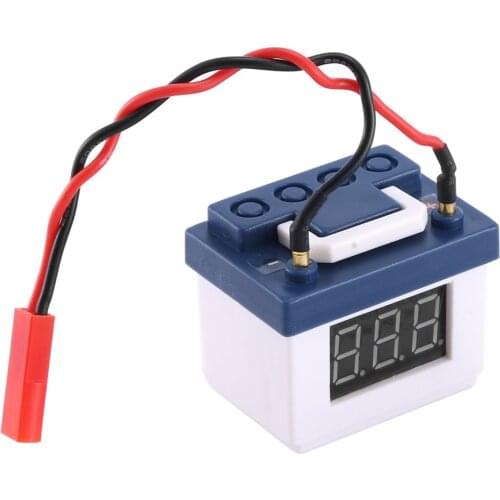 Low Voltage Alarm Lipo Battery Simulation Decoration For Traxxas Axial 1/10 RC Crawler Car SCX10 III 90046 TRX4 TRX6