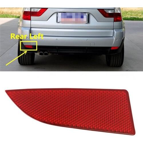OEM # 63147162217 Rear Driver Left Reflector Bumper Cover Red Garnish Fog Light Lamp for BMW E83 X3 63-14-7-162-217