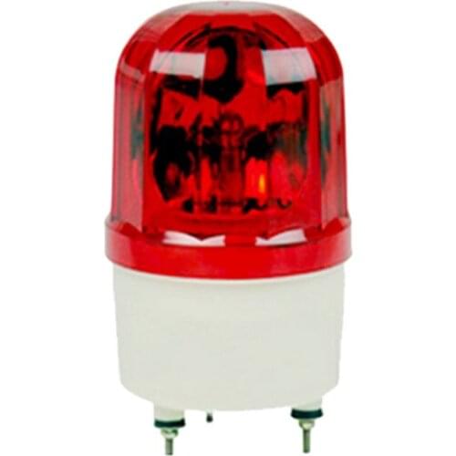 1101 220v LED flashing for alarm wired flashing LED Wired Red Flash Light fire light emergency lighting with sound alarm parts