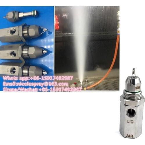 Fine misting water spray mist nozzle,air atomizing nozzle,fine mist Ultrasonic Atomizing nozzle,ultrasonic air atomizing nozzle