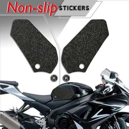 Motorcycle tank grip fuel tank traction pad side knee grip friction protector sticker for SUZUKI 11-18 GSX-R600 11-18 GSX-R750