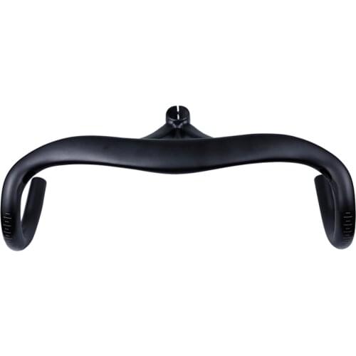 2020 new carbon handlebar 28.6mm / 31.8mm integrated bar road bike handlebar matt black