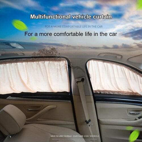 2pcs 50*39CM Universal Car Sunshade Car Curtain Car Side Window Sunshade Curtains Car-Styling Auto Windows Curtain