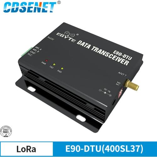 SX1262 SX1268 E90-DTU-400SL37 LoRa Module 433MHz 37dBm RSSI Relay Networking Modbus LBT RS232 RS485 Radio Wireless Transceiver