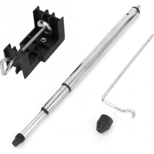 Rotary Grinder Mini Drill Holder Flex Shaft Hanger Stand Rotary Tool Accessories Rotary Grinder Hanger Steel + ABS Base