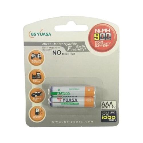 Japan imported GS AAA900 1.2V 900mAh NI-MH nickel-metal hydride rechargeable battery