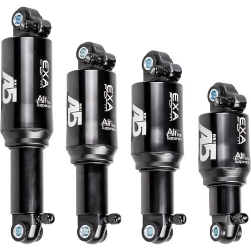 KS Bicycle EXA Aires Pressure Rear Shock Absorber Device MTB Soft Suspension Shock Double Air Room Optional Length 190mm