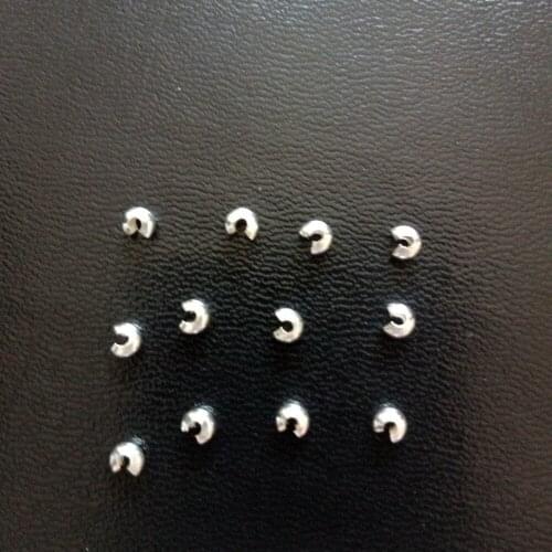 Hot 100pcs 3mm Open Positioning Bead End Beads Bracelet Necklace For Ball Chains Diy Fashion Jewelry Accessories