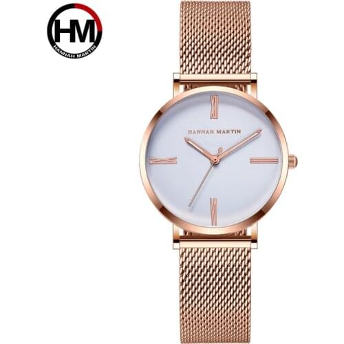 Luxury Casual Watch Women Waterproof Rose Gold Steel Mesh Quartz Fashion Dress Watches Clock Relogio Feminino Ladies Watch