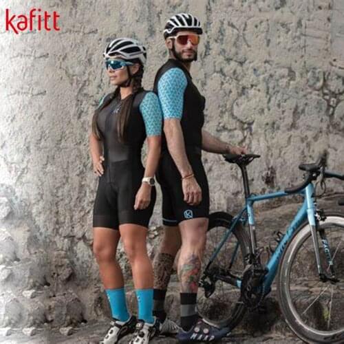Kafitt 2020 Pro fessional team triathlon cycling jersey womens short-sleeved sweatshirt tights jumpsuit swimsuit