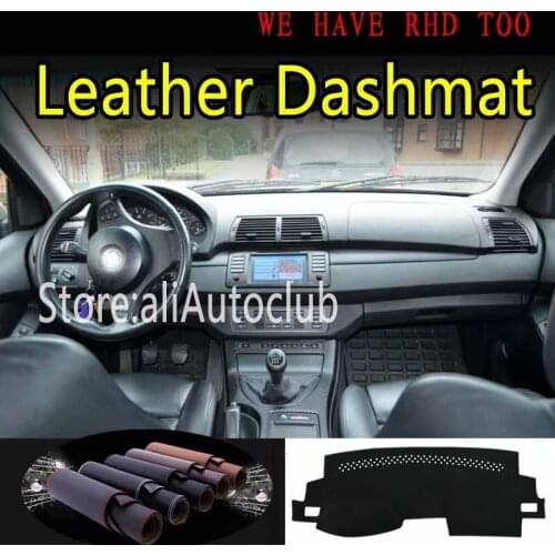 For BMW X5 E53 2000 2001 2002 2003 2004 2005 2006 Leather Dashmat Dashboard Cover Pad Dash SunShade Carpet Custom Accessories