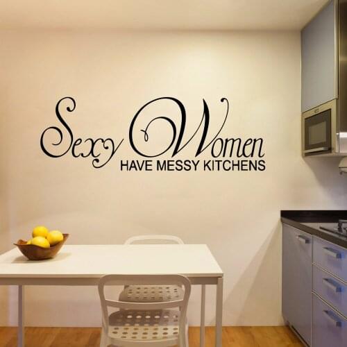 Pretty Sexy Women Wall Art Sticker Modern Wall Decals Quotes Vinyls Stickers For Kids Rooms Nursery Room Decor Wall Decoration