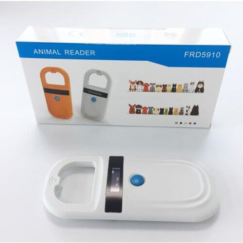 100pcs 2.12*12mm microchip with syringe+1pc animal microchip handheld reader