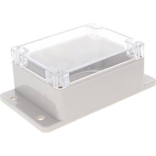 Fielect New Waterproof Junction Box with Screw Rubber Ring IP66 263*182*95/100*68*50/158*90*60/192*188*70/200*120*75/158*90*64mm