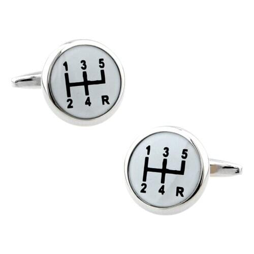 New Arrival High Quality Gifts for Men Designer Cuff links Copper Material Car Stalls Design CuffLinks Free Shipping