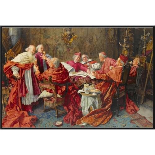 Portrait Oil Painting Home Decor Canvas Printings HD Wall Art Picture for Living room European Court Figures Paintings