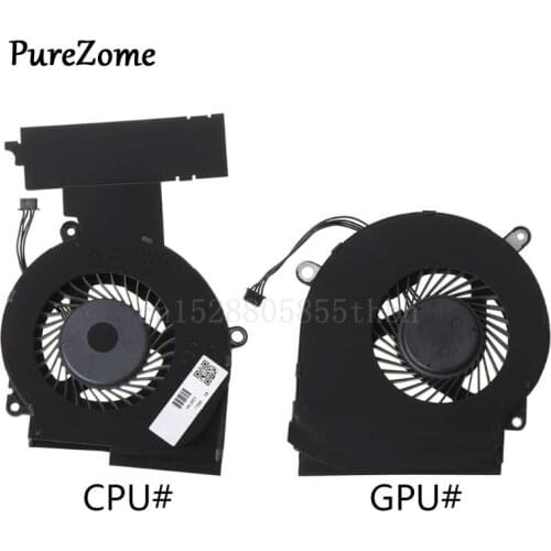 CPU GPU Cooling Fan Replacement for HP OMEN 15-DC 15-DC0013TX 15-DC0004TX 15-dc0005TX TPN-Q211 Cooler Fan