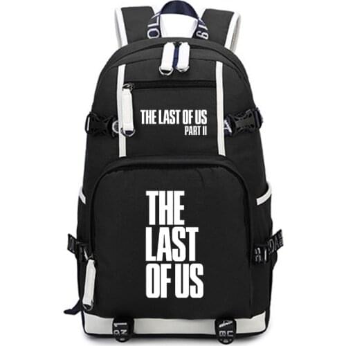 Large Backpack Game The Last of Us 2 Bags for Boys Rugzak Mannen Laptop Bagpack School Bags for Teenage Girls Plecak Canvas Bag