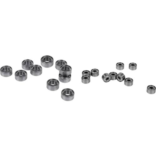 10Pcs Miniature Rubber Sealed Metal Shielded Metric Radial Ball Bearing Model: 692 ZZ 2X6X3MM & 10Pcs MR63-ZZ 3X6X2.5mm