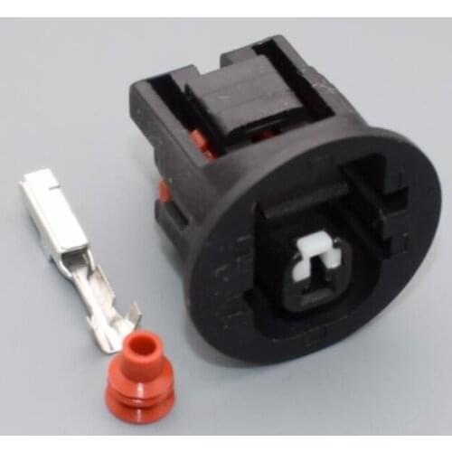 200 Sets 1Pin 7283-1114-40 Oil Pressure Waterproof Auto Connector Female Plug HD013Y-2.2-21