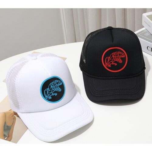 Unisex Summer Womens Trucker Hats Mens Print Cartoon Baseball Caps Adjustable Mesh Breathable Hip Hop Snapback Hats