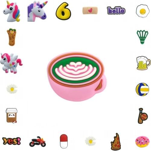 1000PCS PVC wholesale cute Icon brooch sweet pin for Brooch Lapel Pins Backpack Decoration Button Badge Clothes Hat trinket gift