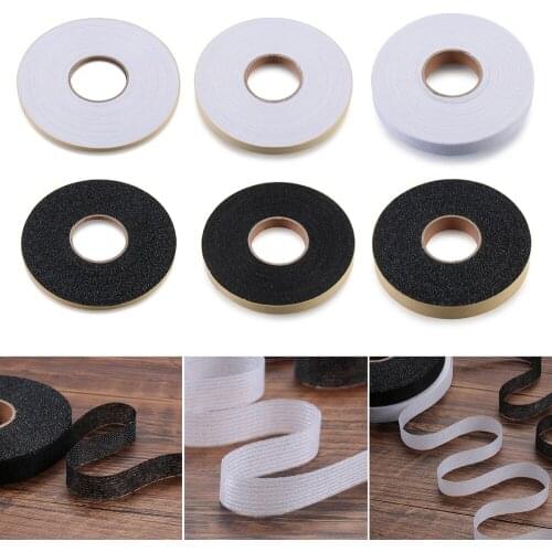 50 meters Double-sided ​Iron On Hemming Tape Interlining adhesive fabric Roll Clothes Turn up Hem Lace Trim Sewing Accessories
