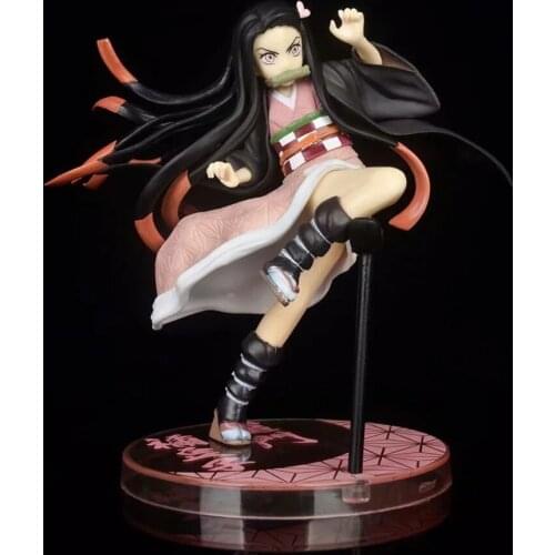 Anime Demon Slayer Kamado Nezuko Japanese Anime Figure PVC Action Figure Model Collectible Toy Doll