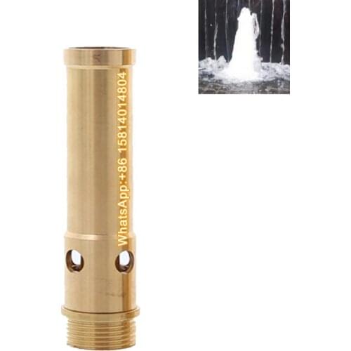 1/2 "3/4" brass Bubble Fountain Nozzle,Sector sprinkler,music fountain,garden fountain sprinkler,Foam fountain