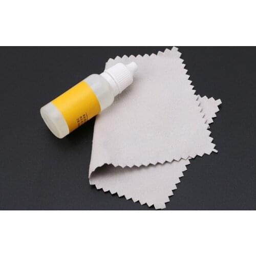 Jewelry Cleaning Kit Polishing Cloth Liquid Anti-Tarnish Silver Polishing Paste