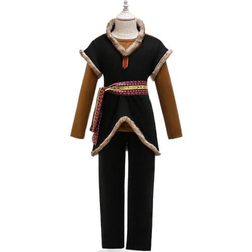 Children Boys Winter Clothing Boy New Year Christmas Cosplay Outfits 3-piece Set For 3-12Y Kids Birthday Party Custome Kit