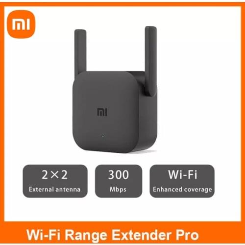 Global Version Xiaomi Mijia WiFi Repeater Pro Amplifier Router 300M 2.4G Repeater Network Mi Wireless Router 2 Antenna Home