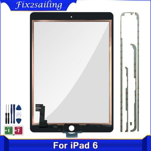 Touch Screen For iPad Air 2 A1566 Digitzer A1567 Screen For iPad 6 Air2 Touch Screen Sensor Glass Panel Replacement For iPad6