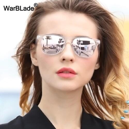 WarBLade Fashion Unisex Polarized Sunglasses Men Women Vintage Square Sunglasses Rivets Metal Design Retro Sun glasses oculos