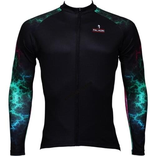 The universe arm road bike clothes for cycling team long sleeve jersey bike Anti Pilling for young mens cool plus size