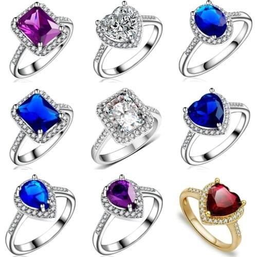 Yunkingdom Women's Silver Rings