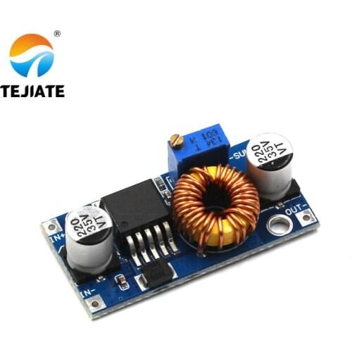 1PCS High-power 5A XL4005E1 High-efficiency DC-DC Output Adjustable Step-down Voltage Power Module Better Than 2596