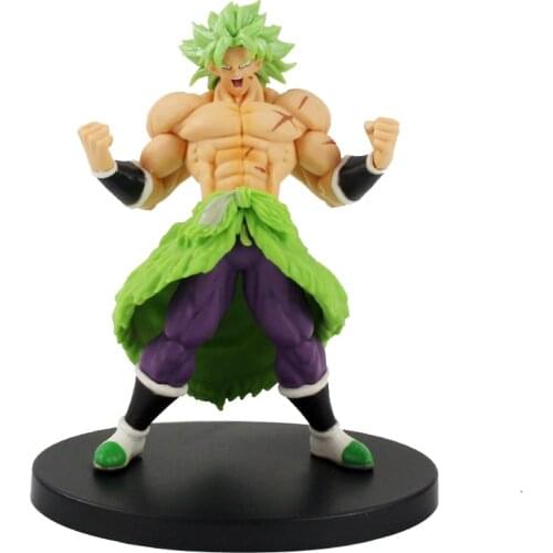 14cm Dragon Ball Z DBZ Anime Broly Broli Blory Battle Decoration PVC Action Figure Cartoon Model Toy Kids Gift Brinquedos
