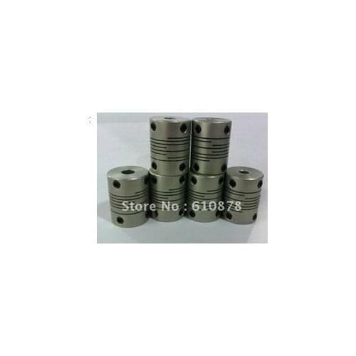 20pcs/lot, NEW Aluminium CNC Stepper Motor Flexible Shaft Coupler,Inner Diameter: 4*4mm, L*D=25*19mm