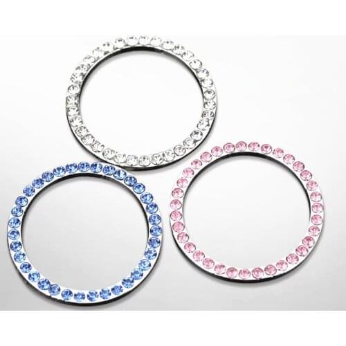 Car Engine Start Stop Ignition Key Ring For BMW Mini Cooper R50 R52 R53 R55 R56 R60 PACEMAN COUNTRYMAN CLUBMAN COUPE ROADSTER