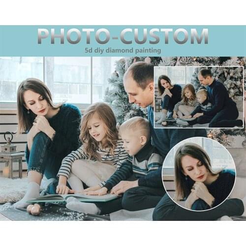 Photo Custom DIY 5D Diamond Painting Full Round Drill Diamond Embroidery Pictures Sale Cross Stitch Mosaic Private Manual Gift