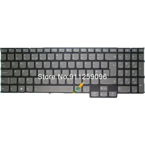 Laotop Keyboard For Lenovo For Ideapad 5 PRO-16ACH6 United Kingdom UK With Backlit Gray New