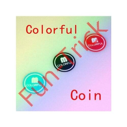 Colorful Coin Morgan Version -- Magic Trick , Coin & Money Magic