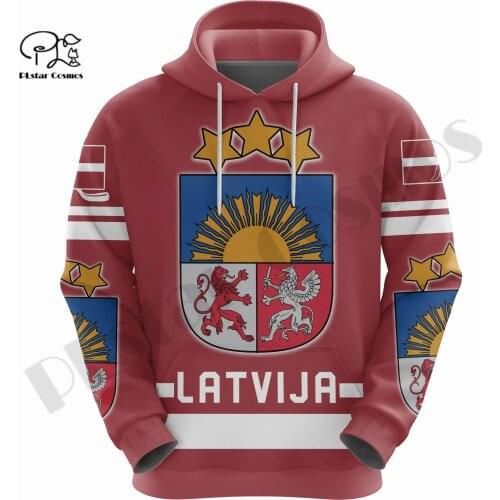 PLstar Cosmos 3DPrint Newest Latvia Country Flag Unique Men/Women Premium Hrajuku Casual Streetwear Hoodies/Zip/Sweatshirt W-8