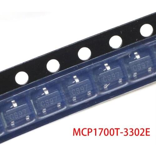 10PCS MCP1700T-3302E/TT MCP1700T-3302E SOT-23 MCP1700T-3302 SMD MCP1700T MCP1700 New Original