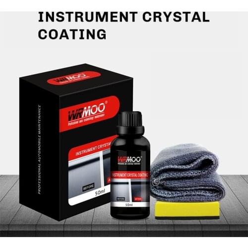 Car Interior Plastic Coating Dashboard Spray And Polish Crystal Interior Care Renovation Renew Ceramic Coating Auto Accessories