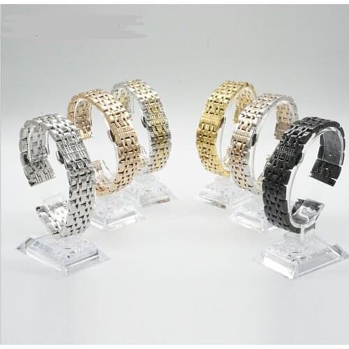 Watch Band Premium Solid Stainless Steel Watch Bracelet Straps Wristband 12mm 14mm 16mm 18mm 20mm 22mm