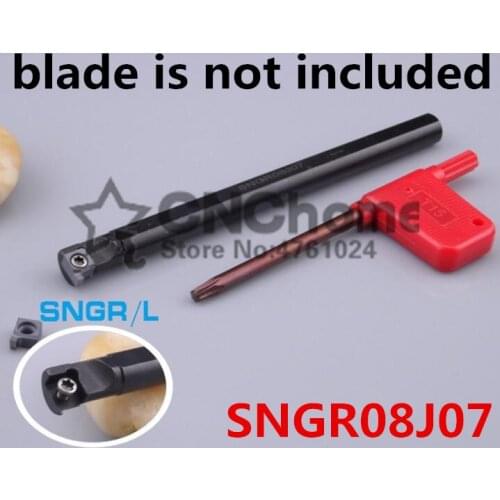 SNGR08J07 Internal Grooving Turning Lathe Boring Bar Tool Holder For Lathe Machine CNC Cutting Turning Tool Holder S08H-SNGR07
