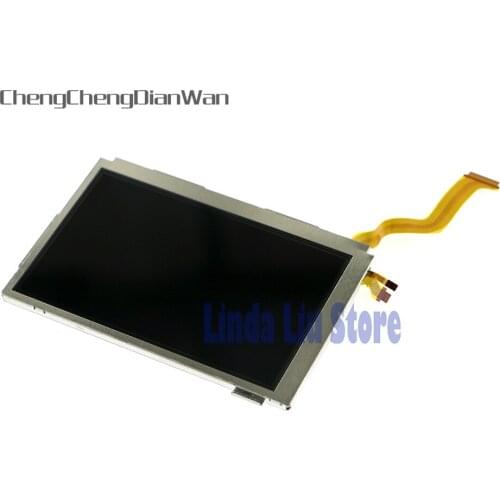 ChengChengDianWan Upper Top LCD Screen for Nintendo NEW 3DS Replacement Repair Parts 30pcs/lot